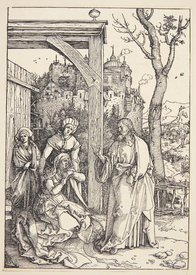 Kristus opouští svou matku od Albrecht Dürer