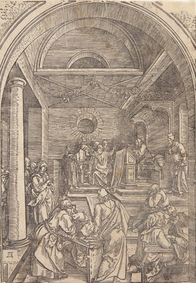 Kristus mezi lékaři od Albrecht Dürer