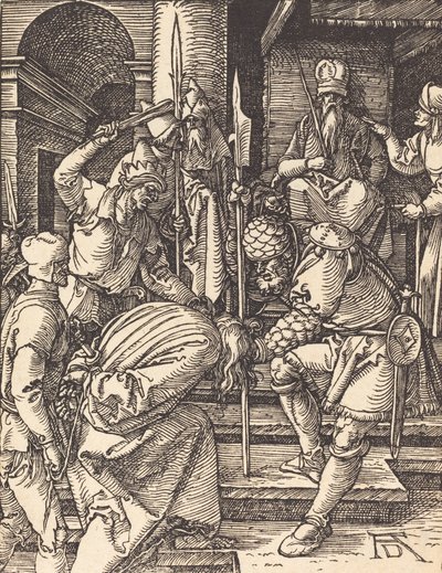 Kristus před Annášem, pravděpodobně c. 15091510. od Albrecht Dürer