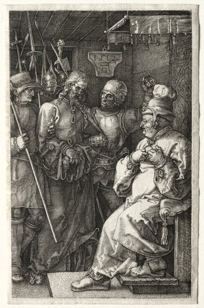 Kristus před Kaifášem od Albrecht Dürer