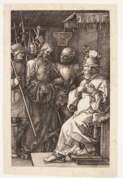 Kristus před Kaifášem od Albrecht Dürer