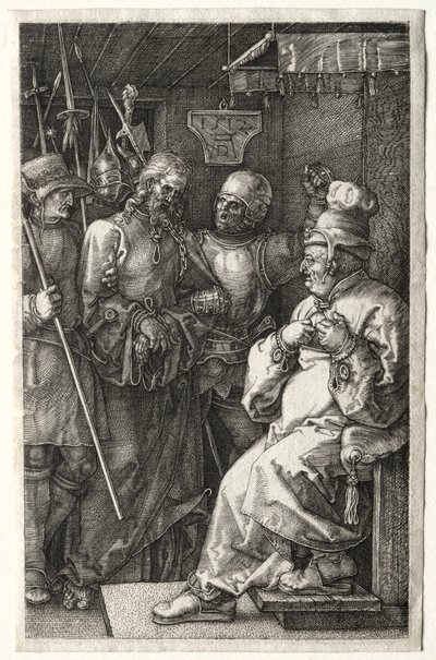 Kristus před Kaifášem, 1512. od Albrecht Dürer