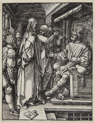 Kristus před Herodem od Albrecht Dürer