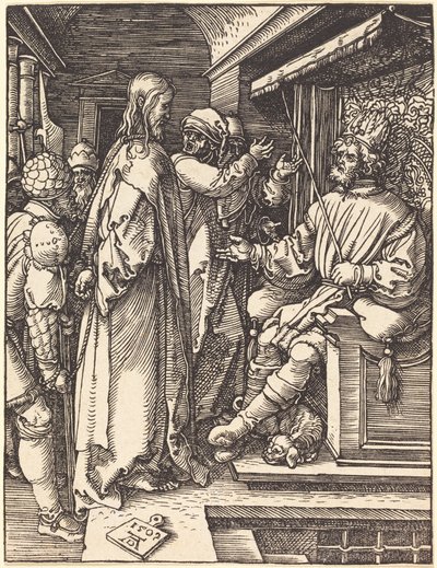 Kristus před Herodem od Albrecht Dürer
