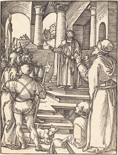 Kristus před Pilátem od Albrecht Dürer