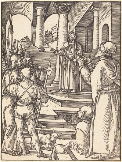 Kristus před Pilátem od Albrecht Dürer