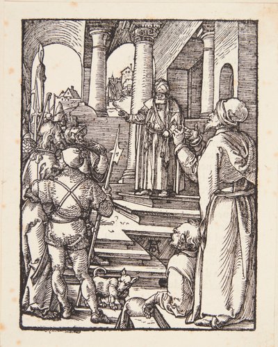 Kristus před Pilátem od Albrecht Dürer