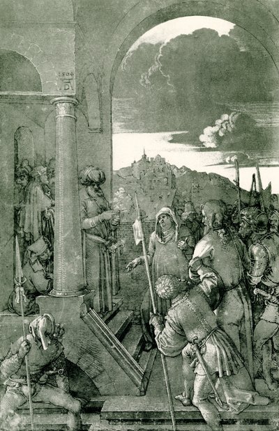 Kristus před Pilátem od Albrecht Dürer