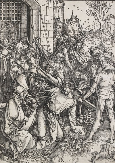 Kristus nesoucí kříž, 1498-1499 od Albrecht Dürer
