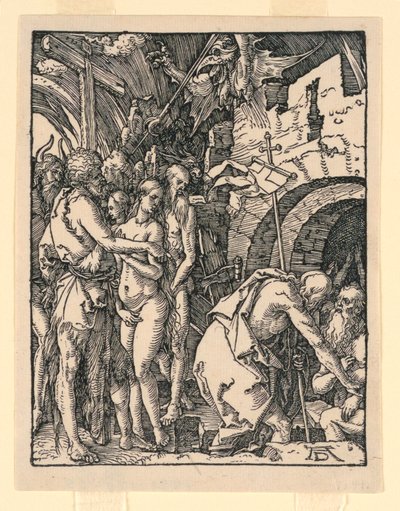 Christ in Limbo (Harrowing of Hell), ze série The Little Passion od Albrecht Dürer