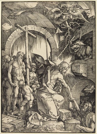 Kristus v limbu od Albrecht Dürer