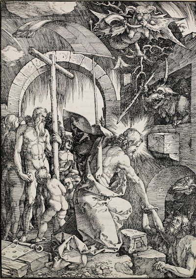 Kristus v limbu, 1510 od Albrecht Dürer