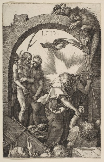 Kristus v limbu, z Umučení, 1512. od Albrecht Dürer