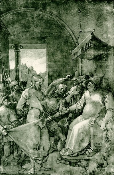 Kristus před Kaifášem od Albrecht Dürer