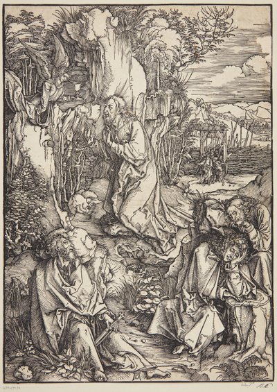 Kristus z Olivetské hory od Albrecht Dürer