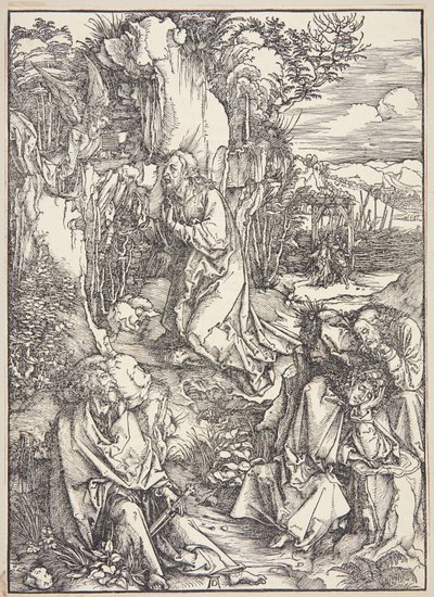 Kristus z Olivetské hory od Albrecht Dürer