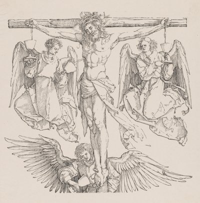 Kristus na kříži. od Albrecht Dürer