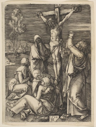 Kristus na kříži, 1508. od Albrecht Dürer