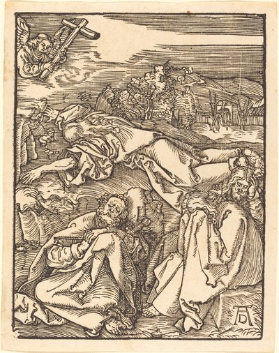 Kristus na hoře Olivetské od Albrecht Dürer