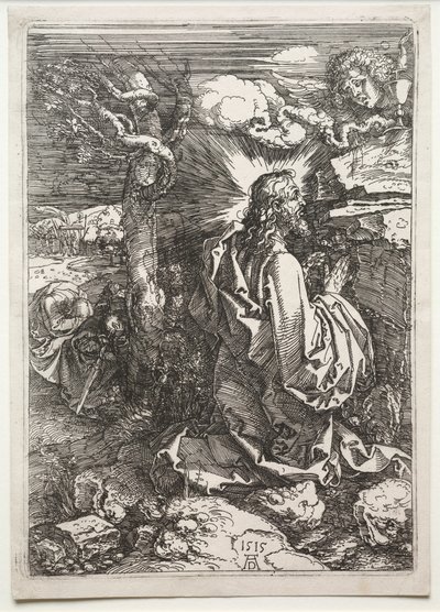 Kristus na hoře Olivetské od Albrecht Dürer