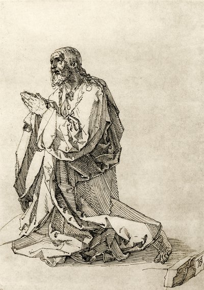 Kristus na hoře Olivetské od Albrecht Dürer