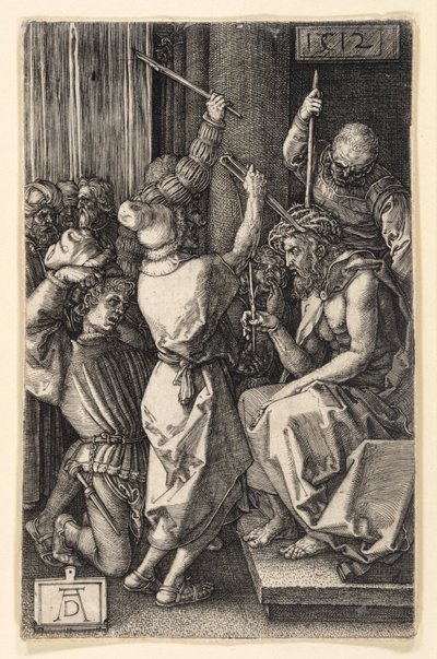 Korunování Krista trním (Mědirytová pašije) od Albrecht Dürer