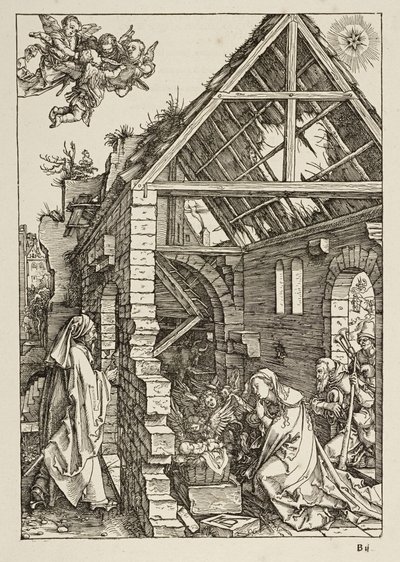 Narození Krista (Život Panny Marie) od Albrecht Dürer
