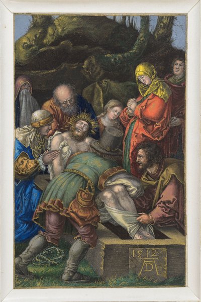 Kristovo pohřbení od Albrecht Dürer