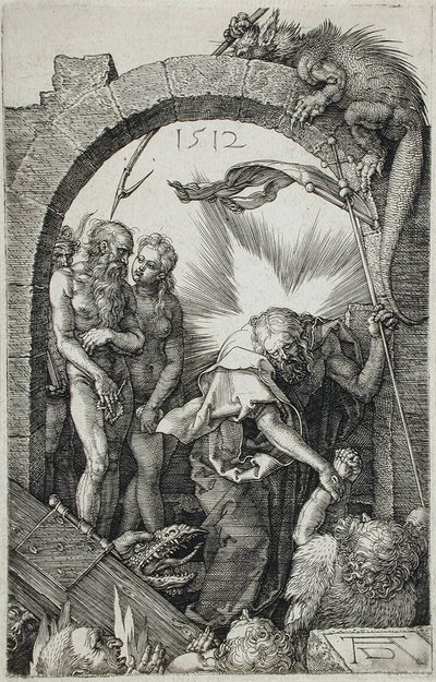 Kristův sestup do pekla od Albrecht Dürer