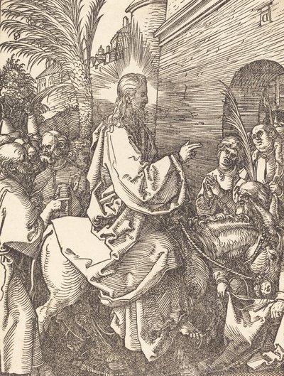Kristův vjezd do Jeruzaléma, pravděpodobně c. 15091510. od Albrecht Dürer