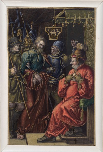 Kristus před Kaifášem od Albrecht Dürer