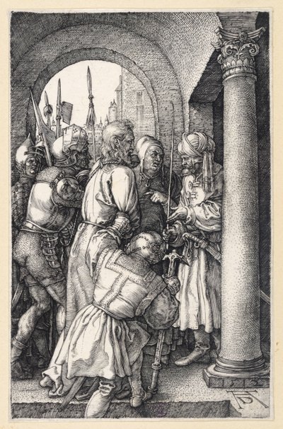 Kristus před Pilátem (Mědirytová pašije) od Albrecht Dürer