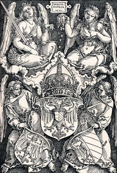 Znak města Norimberk, 1521 1906. od Albrecht Dürer