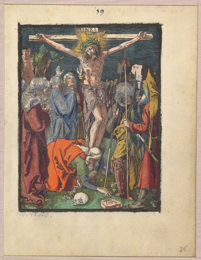 Kreuzigung, aus "Die kleine Holzschnittpassion" od Albrecht Dürer