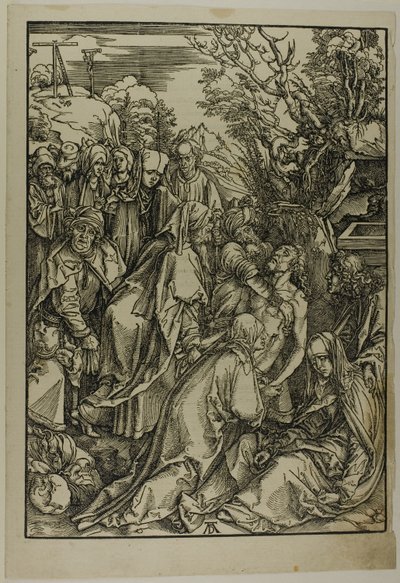 Uložení Krista z Velkého umučení od Albrecht Dürer