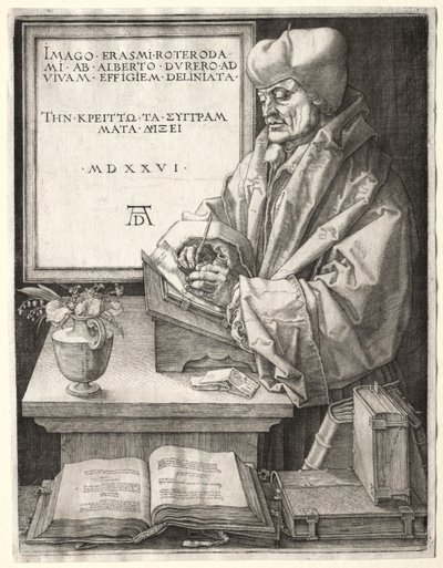 Desiderius Erasmus z Rotterdamu, 1526. od Albrecht Dürer