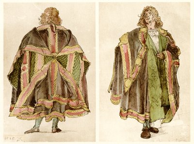 Návrhy kostýmů císařského dvora od Albrecht Dürer