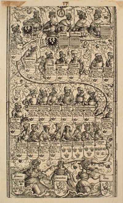 Detail 17 od Albrecht Dürer
