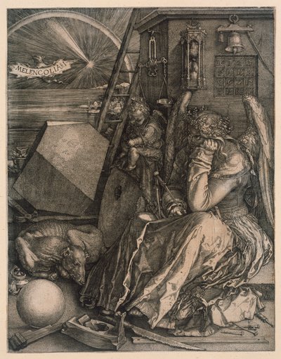Melancholie od Albrecht Dürer