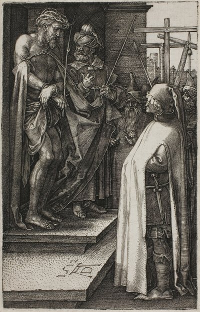 Ecce Homo, z Vyryté vášně od Albrecht Dürer