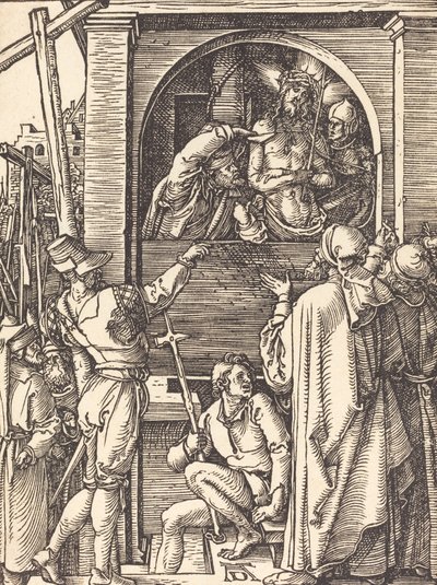 Ecce Homo, pravděpodobně c. 15091510. od Albrecht Dürer