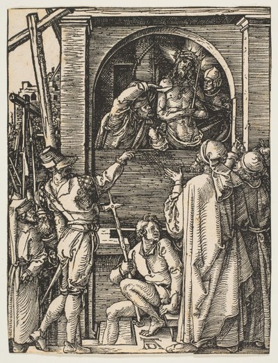 Ecco Homo, z Malé vášně, ca. 1509. od Albrecht Dürer