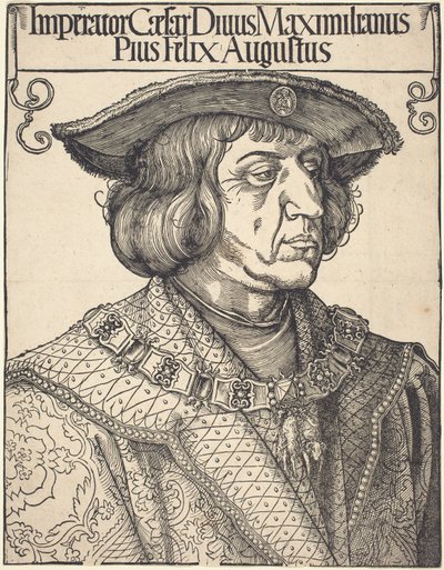 Císař Maxmilián I od Albrecht Dürer