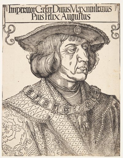 Císař Maxmilián I od Albrecht Dürer