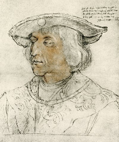 Císař Maxmilián I od Albrecht Dürer