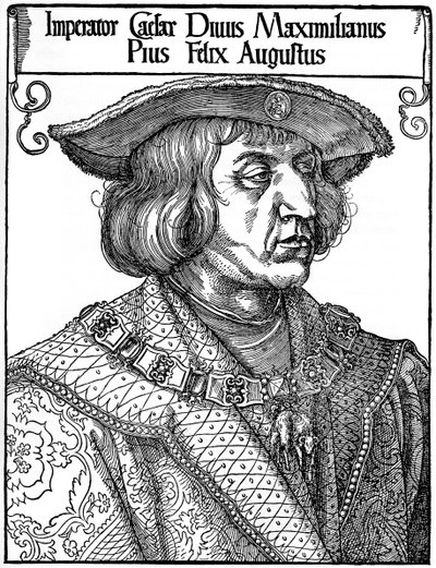 Císař Maxmilián I., 1519, 1936 od Albrecht Dürer