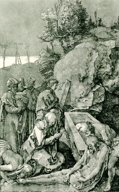 Pohřeb Krista od Albrecht Dürer