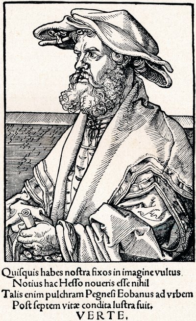 Eobanus Hesse, 1527 1906 od Albrecht Dürer