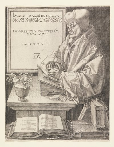 Erasmus od Albrecht Dürer