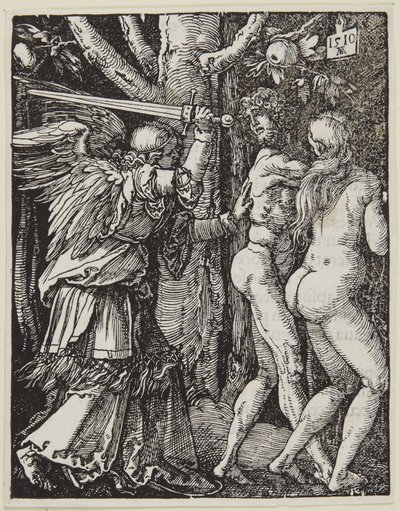 Vyhnání z ráje od Albrecht Dürer